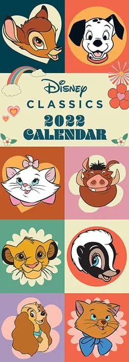 Disney - Classics 2022 Slim Kalender