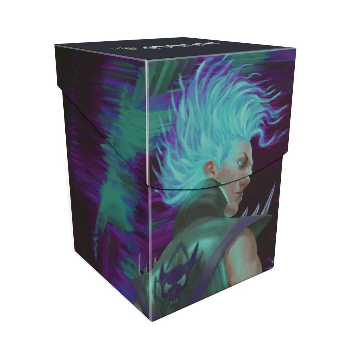 Ultra Pro - Magic: The Gathering - Aetherdrift - Winter, Cursed Rider 100+ Deck Box - UK