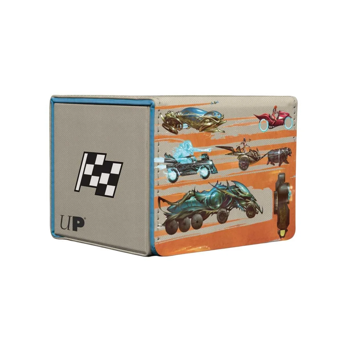 Ultra Pro - Magic: The Gathering - Aetherdrift - Finish Line Bundle Key Art Premium Alcove Edge Deck Box - UK