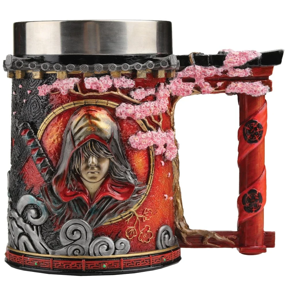 Nemesis Now - Assassin's Creed Shadow - Naoe en Yasuke Tankaard 16.5cm