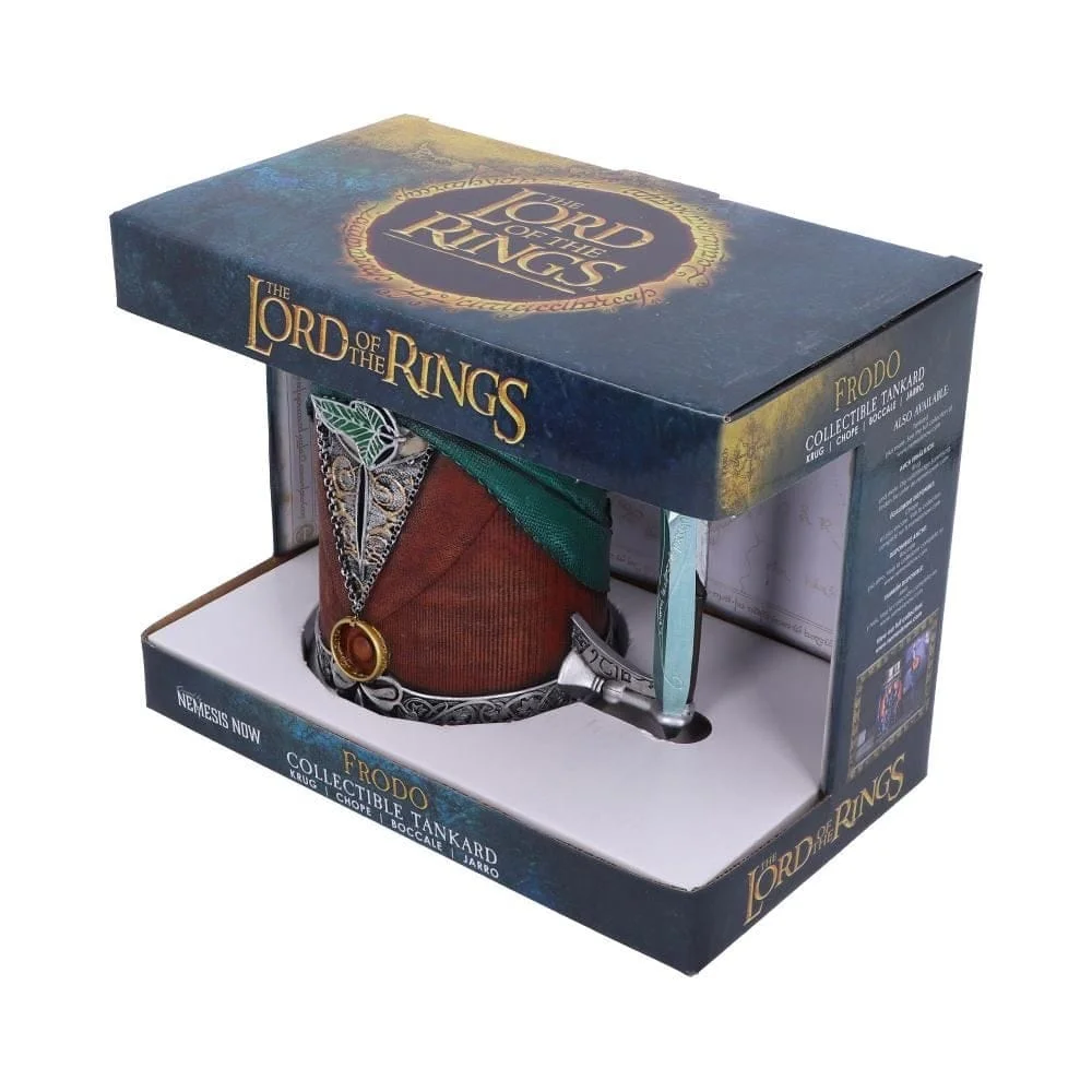 Nemesis Now - The Lord of the Rings - Frodo - Bierpul - Bruin en Groen - 15.5cm