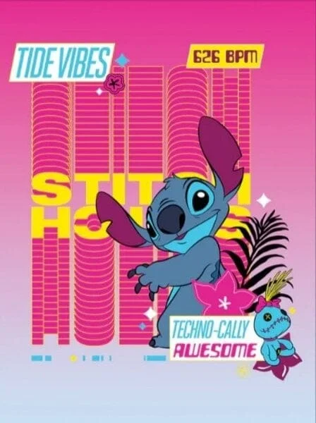 Disney - Lilo & Stitch - "Stitch Techno 2" Ingelijste Print 30x40cm