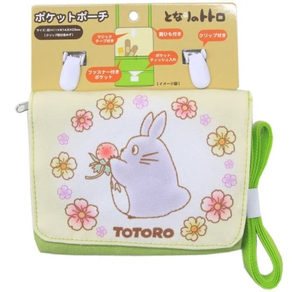 Ghibli - My Neighbor Totoro - Totoro Flower Pouch