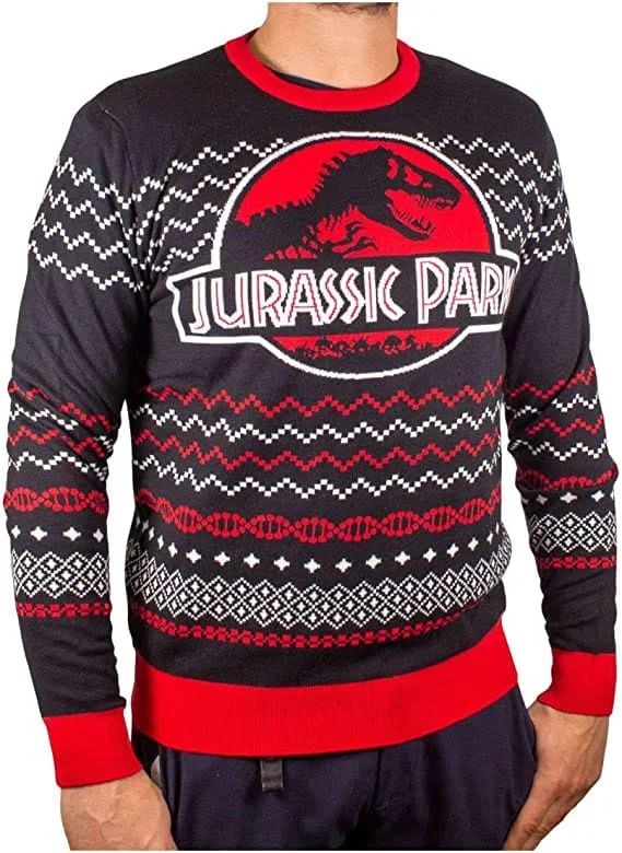 Jurassic Park - Jurassic Park Logo Kerst Trui S