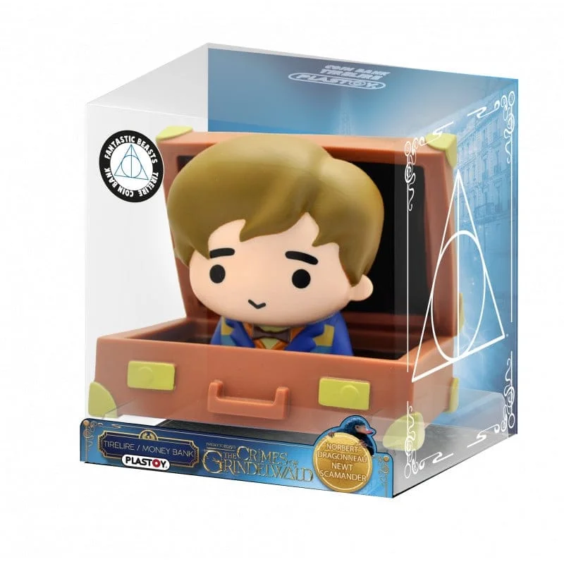 Plastoy - Fantastic Beasts - Chibi Newt Scamander Koffer Spaarpot