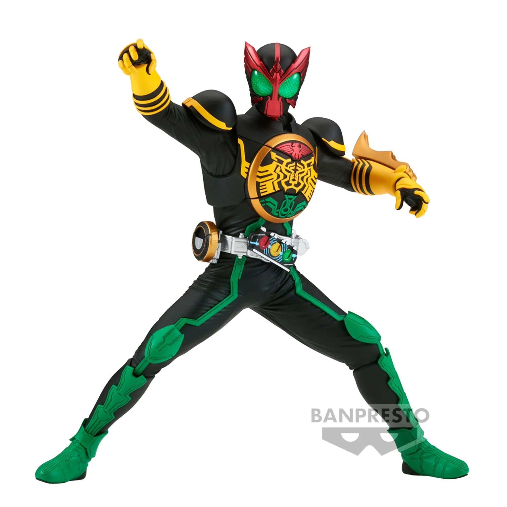 Kamen Rider OOO - Hero's Brave Statue Figure - Kamen Rider OOO Tatoba Combo 15cm