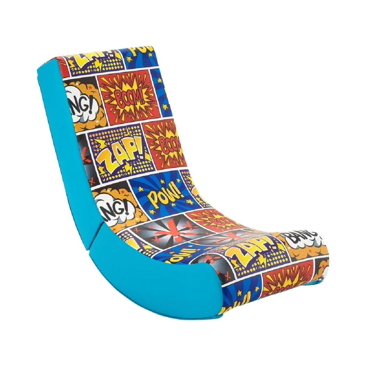 X-Rocker - Video Rocker Inklapbare Gaming Stoel - Zetel Comic Book Editie  Junior 6 tot 12 jaar