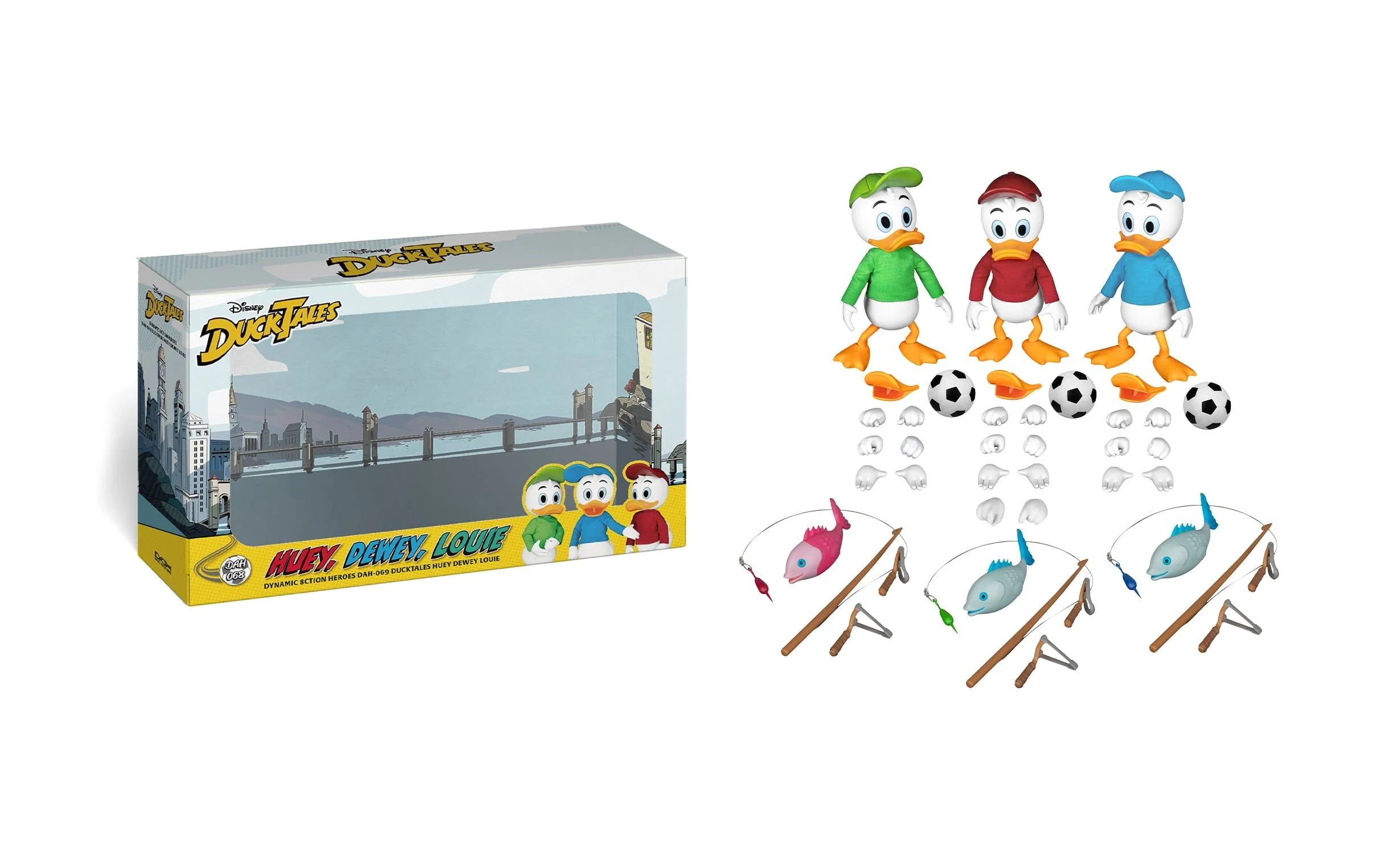 Beast Kingdom - Disney - DAH-069 - Ducktales - Kwik Kwek Kwak - 9cm