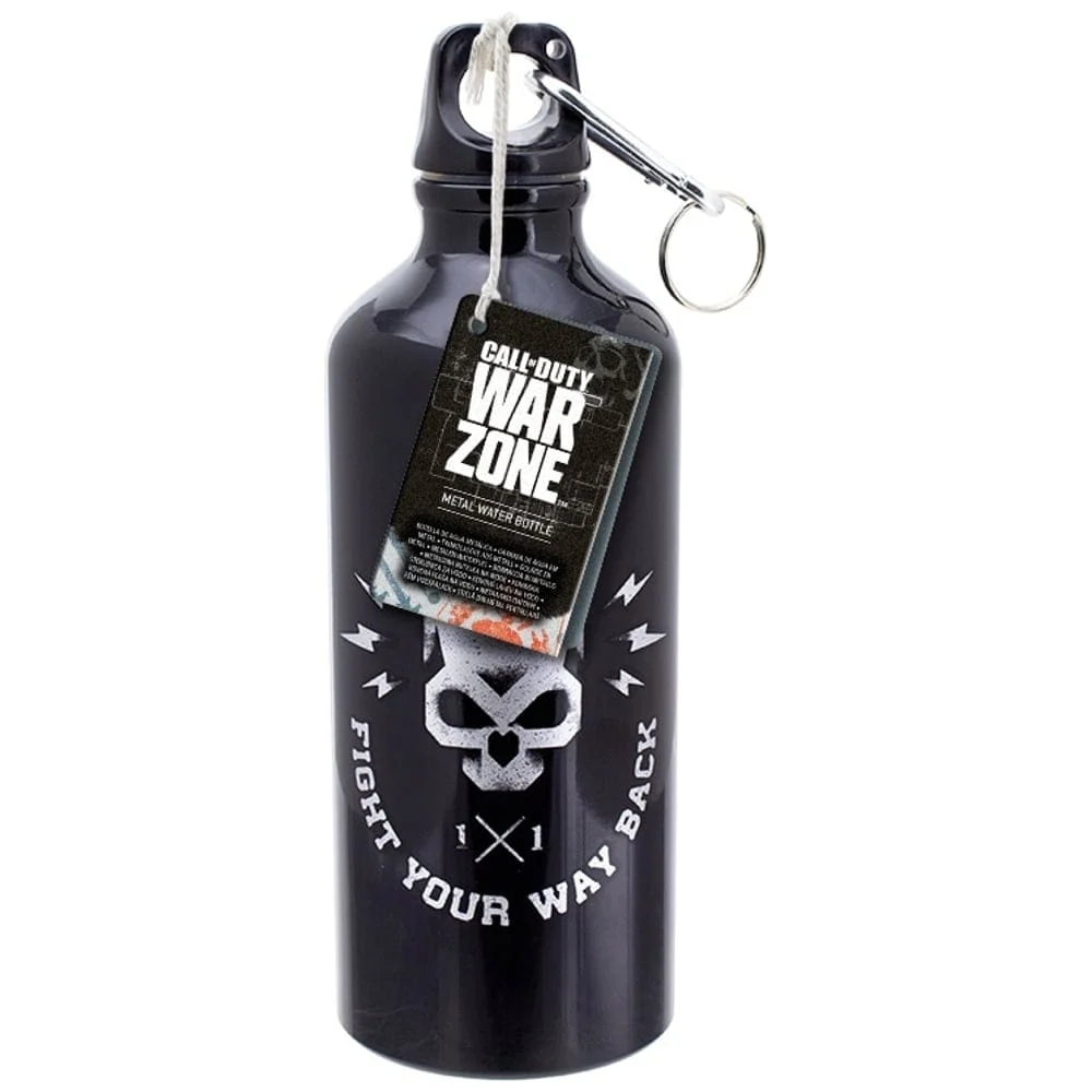 Call of Duty Warzone - Zwarte metalen waterfles