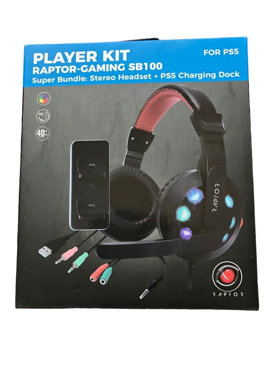 Raptor Gaming - SB-100 Super-Bundel Bedrade Gaming Headset