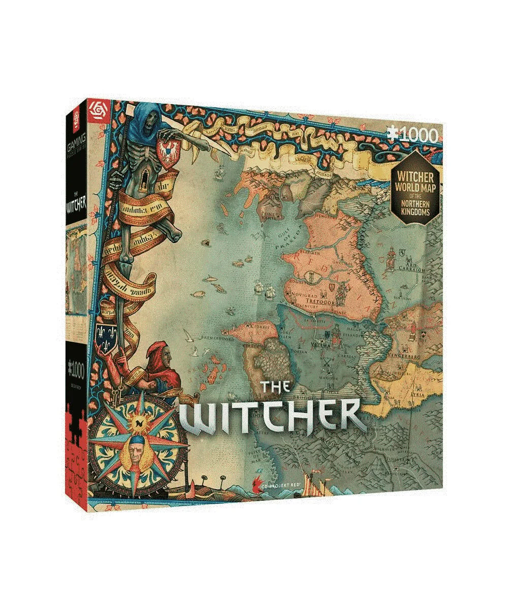 Good Loot Puzzle - The Witcher 3 - "The Northern Kingdoms" Puzzel 1000stk