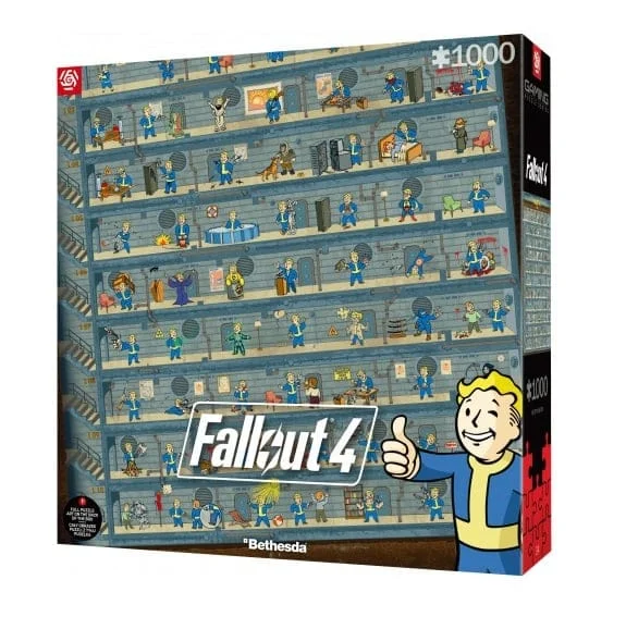 Good Loot Puzzle - Fallout 4 - "Perk Poster" Puzzel 1000stk