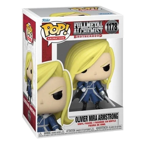 Funko Pop! Animation: Fullmetal Alchemist: Brotherhood - Olivia Mira Armstrong (with Sword)