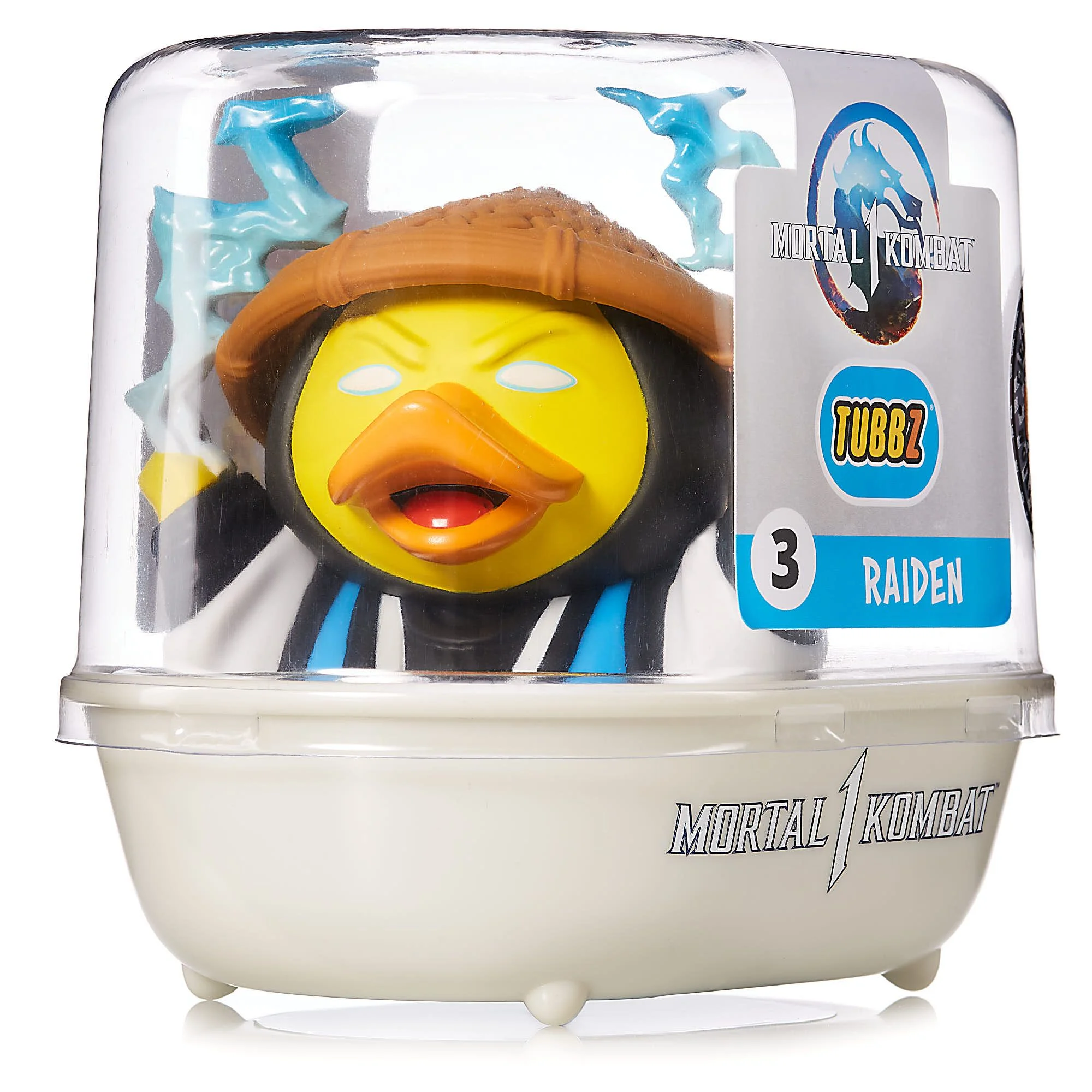 Numskull - TUBBZ Badeend - Mortal Kombat - Raiden (Eerste Editie) - 9cm