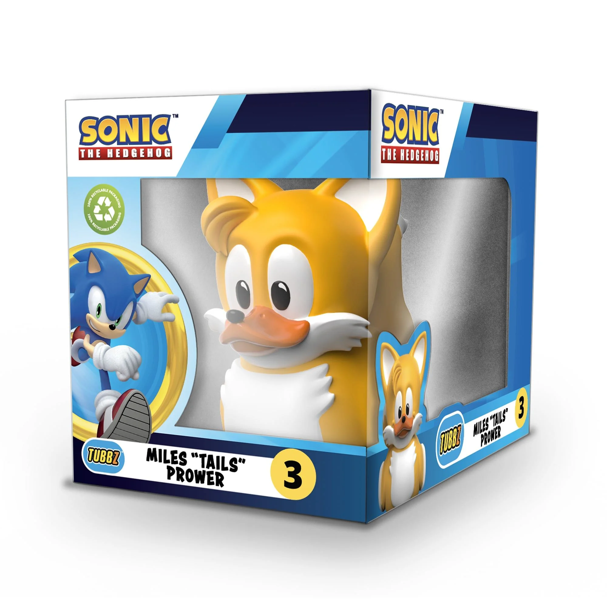 Numskull - Best of TUBBZ Boxed Badeend - Sonic the Hedgehog - Tails - 9cm
