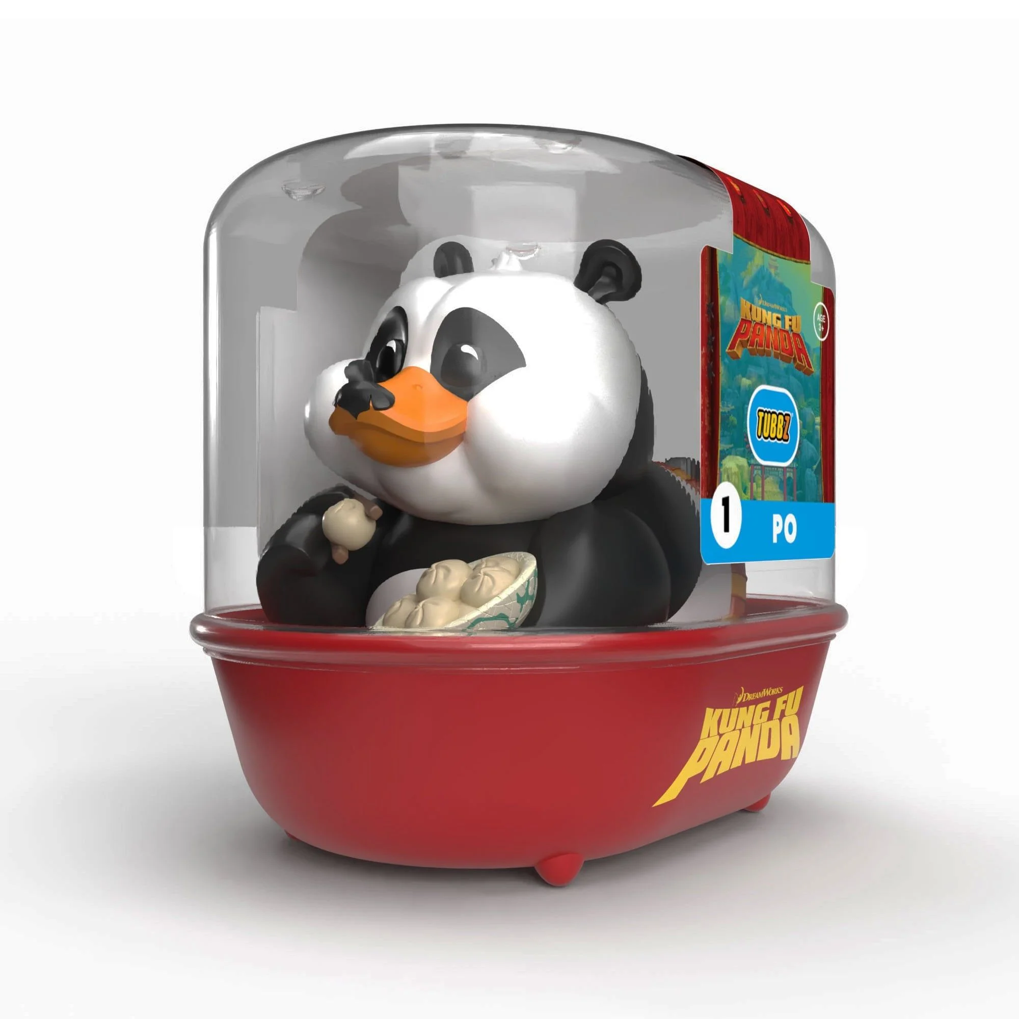 Numskull - TUBBZ Badeend - Kung Fu Panda - Po (Eerste Editie) - 9cm