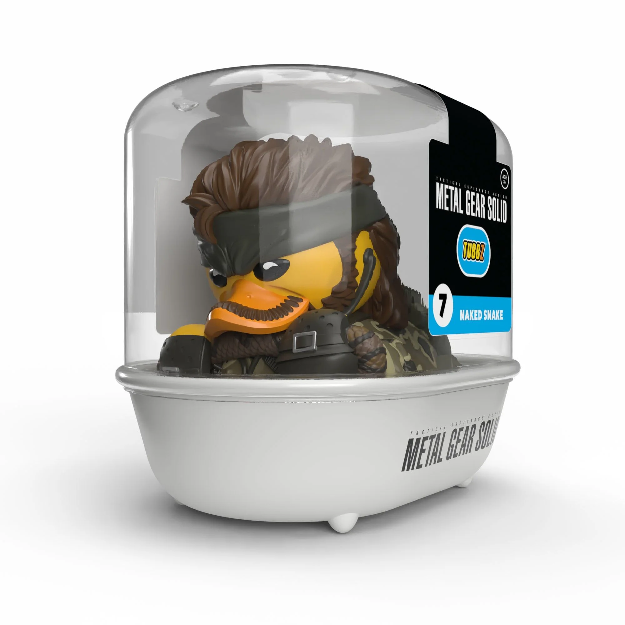 Numskull - TUBBZ Badeend - Metal Gear Solid - Naked Snake (Eerste Editie) - 9cm